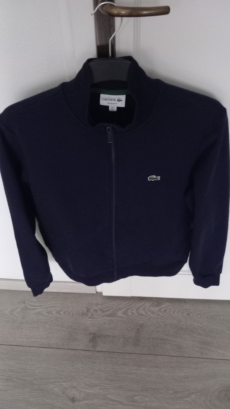 LACOSTE* REGULAR FIT NAVY VEST NIEUWSTAAT!!, Maat 52/54 (L), Blauw, LACOSTE., Ophalen of Verzenden