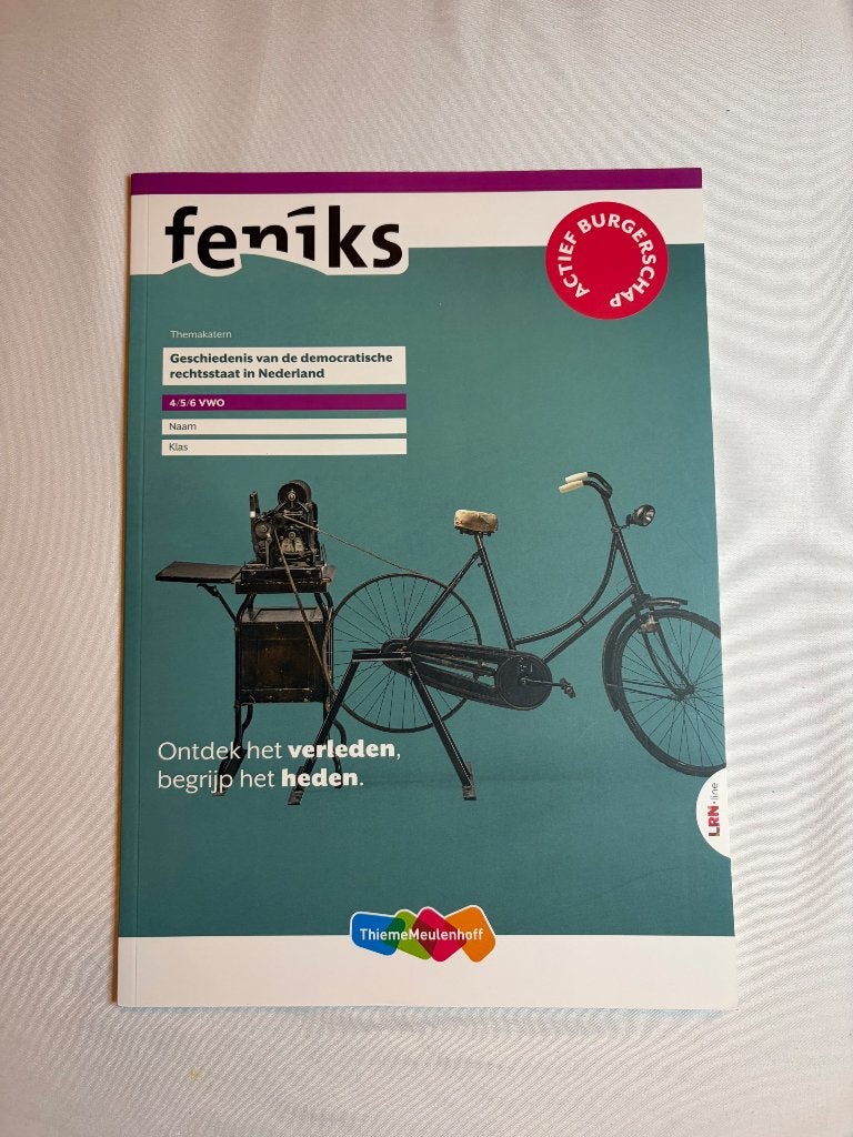 Schoolboek, VWO, Geschiedenis, ThiemeMeulenhoff, Ophalen of Verzenden