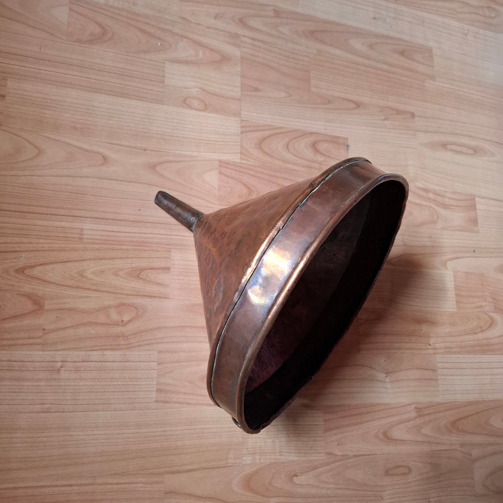 Antieke Koperen Trechter - Decoratief en Functioneel, Antiek en Kunst, Ophalen, Koper