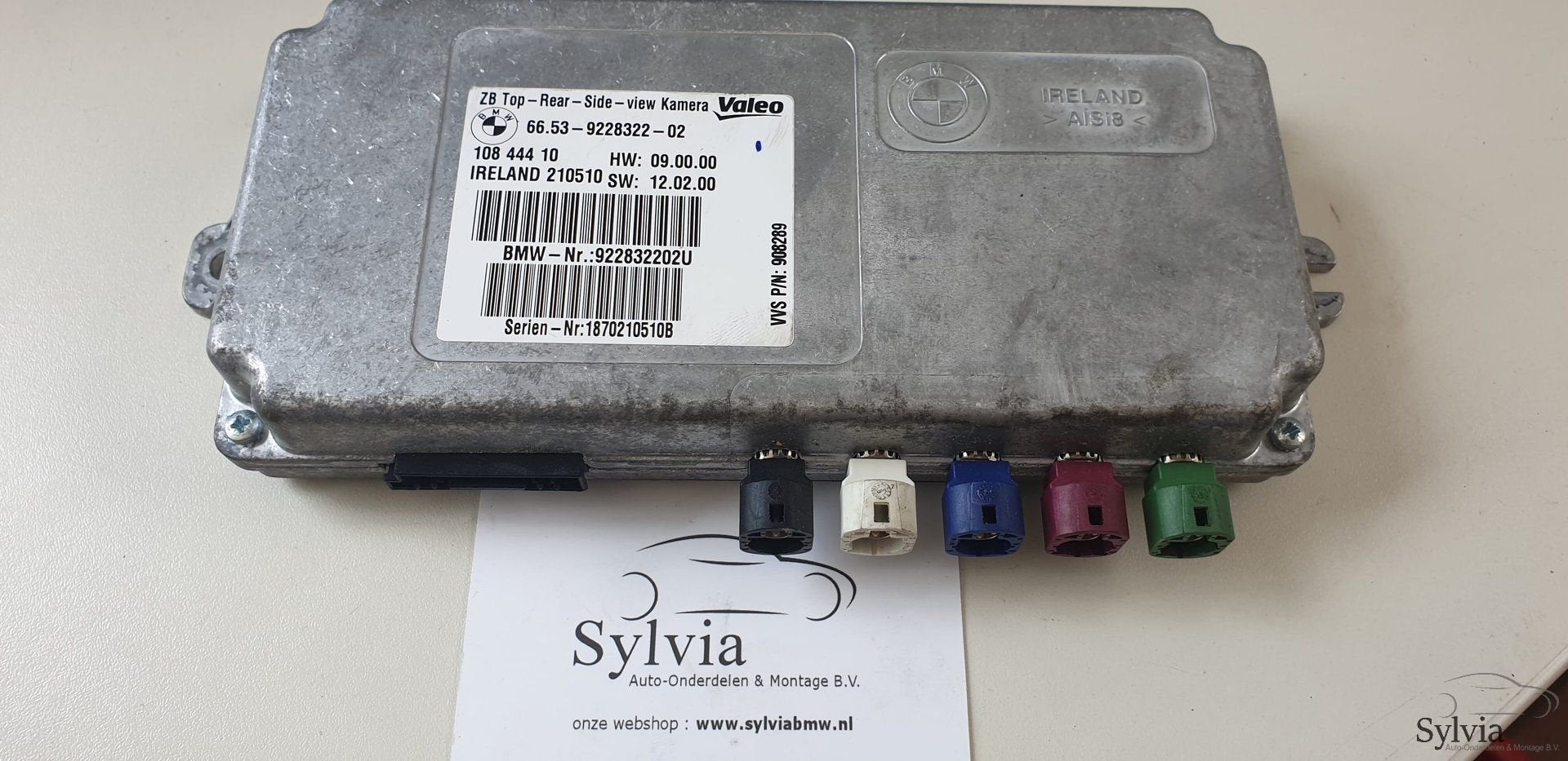 Top Rear Side view camera module BMW 5 / 7  serie F 9228322, Gebruikt, -, -, Ophalen of Verzenden