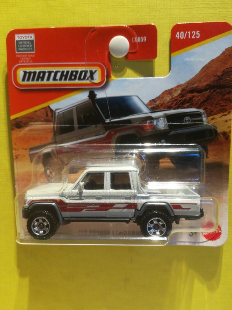 '17 Toyota Land Cruiser 78 Matchbox 40/125 2026, Ophalen of Verzenden, Nieuw, Auto