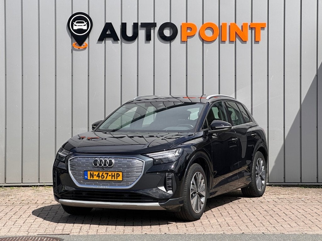 Audi Q4 e-tron 40 Launch edition Advanced 77 kWh FASE 3 Deal, Auto's, Audi, Automaat, Gebruikt, Automatische klimaatregeling, Zwart