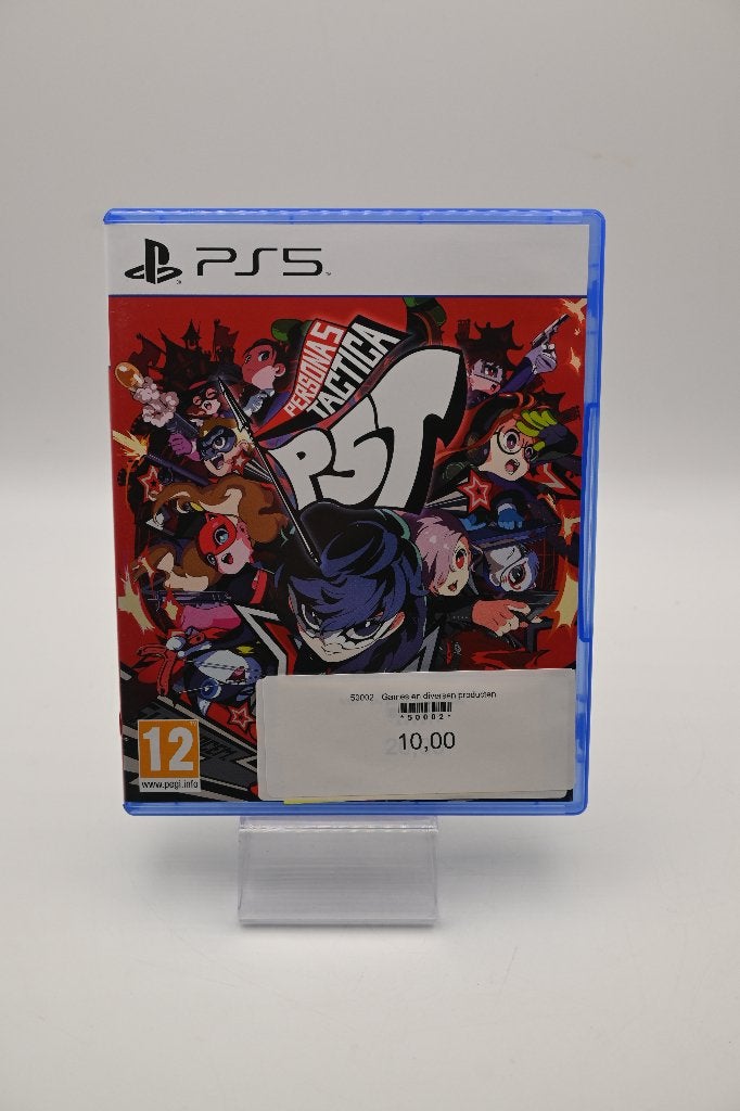 Persona 5 Tactica PS5 - Zo goed als nieuw, 1 speler, Ophalen of Verzenden, Role Playing Game (Rpg), Atlus