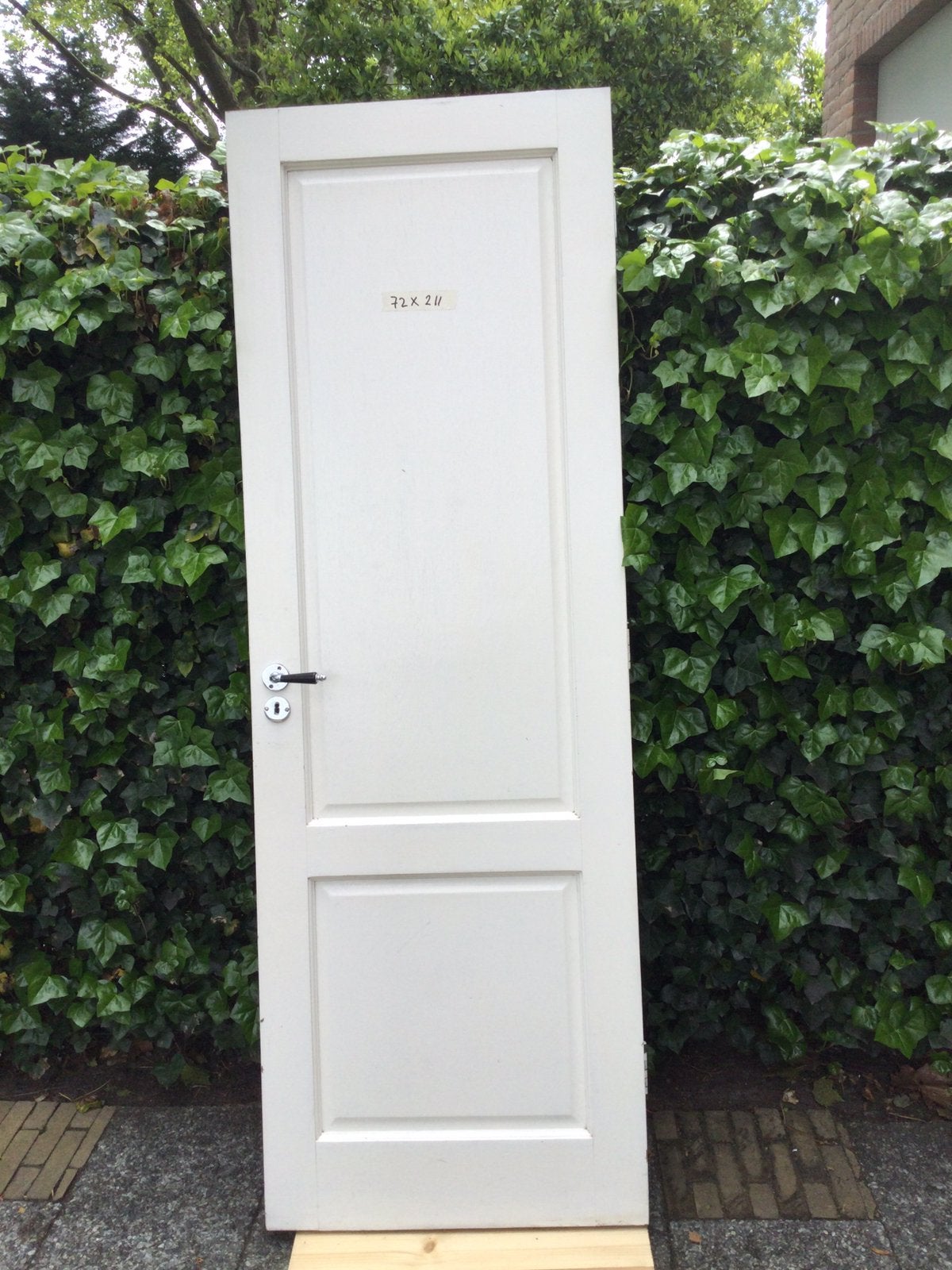 Oude paneeldeur, Doe-het-zelf en Verbouw, Ophalen, Minder dan 80 cm, Binnendeur, Zo goed als nieuw