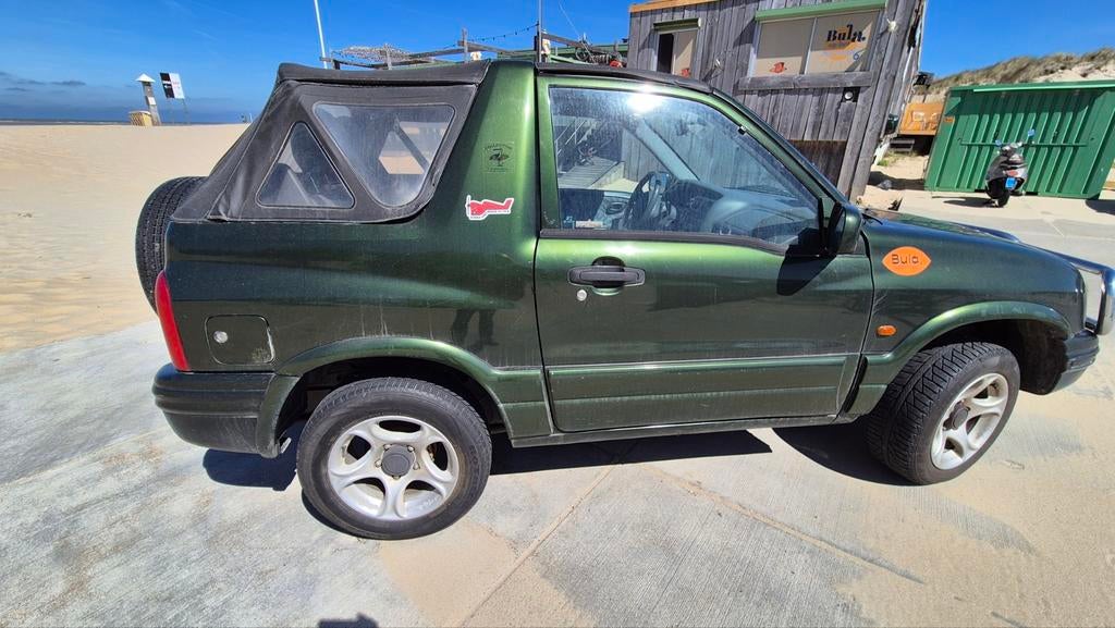 Suzuki Grand Vitara 1.6 Cabrio 2001 APK tot mei 2027, Stof, 4 cilinders, Origineel Nederlands, Overige kleuren