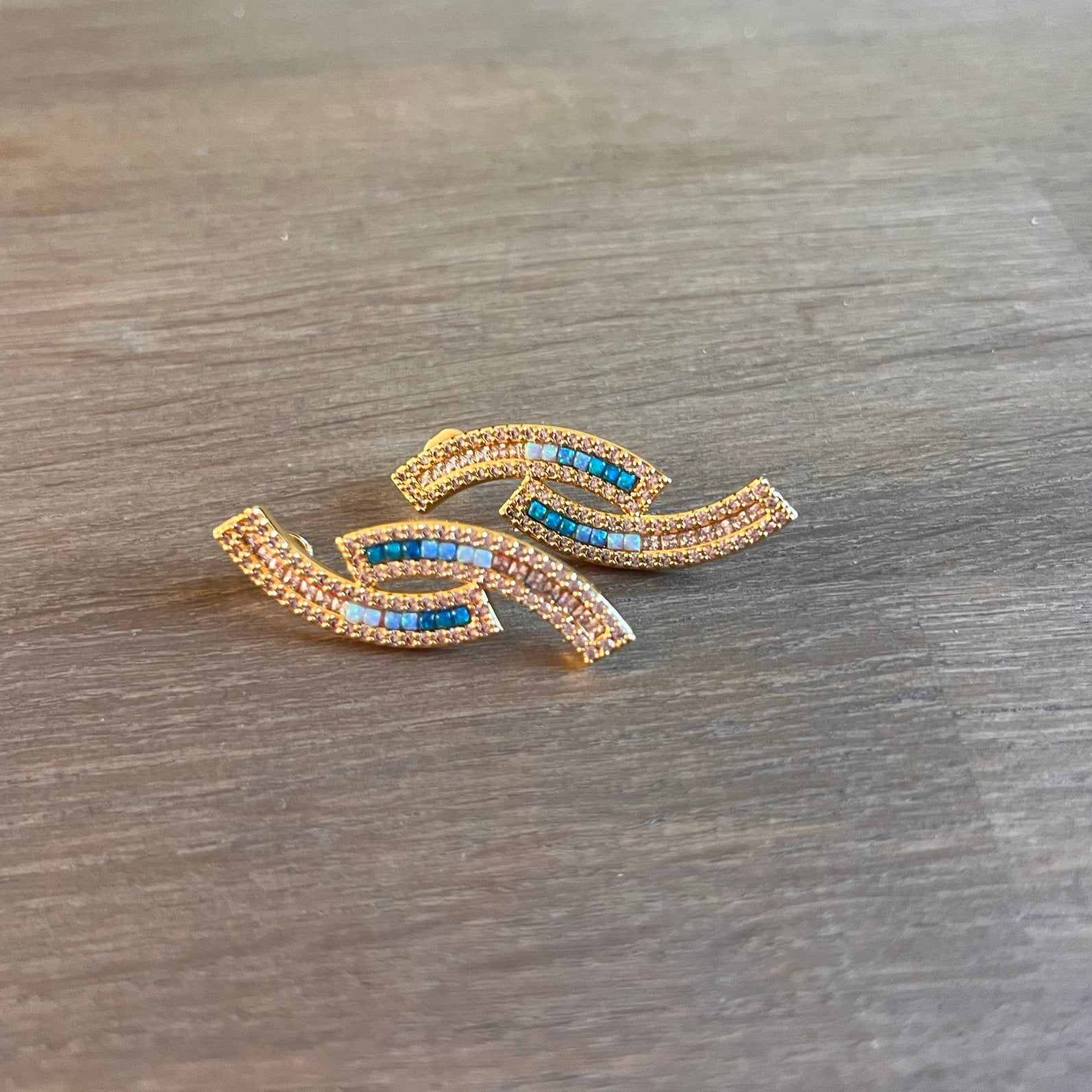 Nieuw! Franky Amsterdam the Kai earrings, Sieraden, Tassen en Uiterlijk, Met kristal, Overige materialen, Nieuw, Ophalen of Verzenden