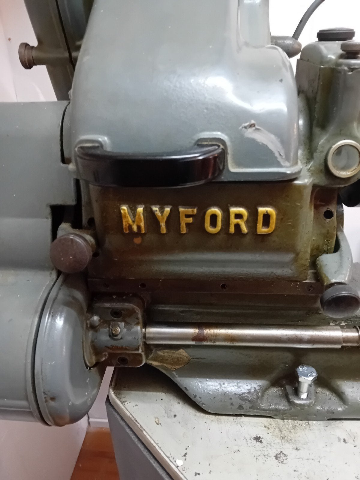Myford Super 7 Metaaldraaibank in originele staat, Ophalen, Gebruikt, Metaaldraaibank