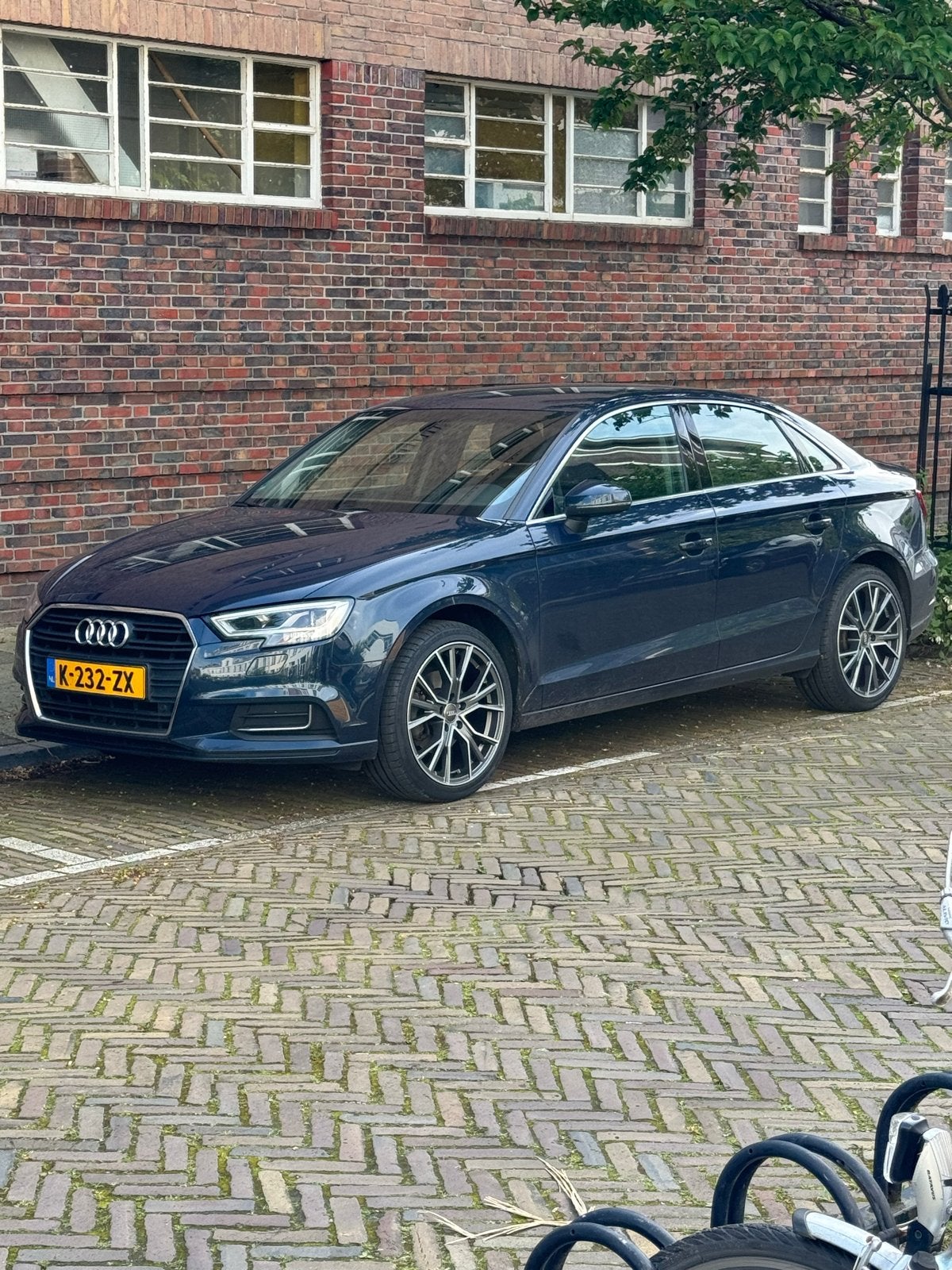 Audi A3 1.0TFSI Sedan 2017 Blauw, Auto's, Audi, Automaat, Achterwielaandrijving, Zwart, Blauw