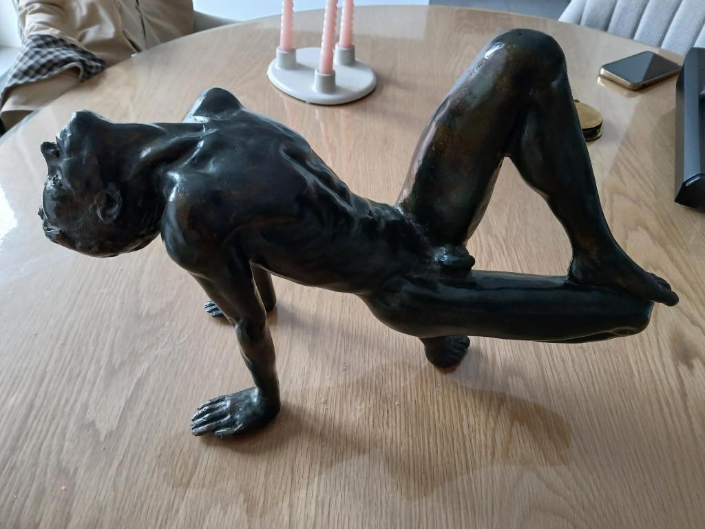 Bronzenbeeld, Ophalen, Brons
