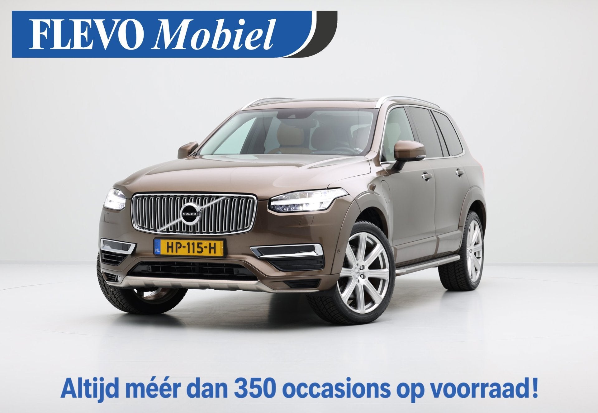 Volvo XC90 2.0 T8 Twin Engine AWD Inscription|Navi|Clima|Tre, Auto's, Lichtsensor, Gebruikt, 7 stoelen, Bedrijf