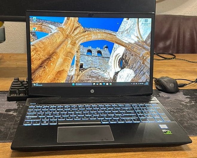 HP Gaming laptop / i7-8750H / GTX 1050 Ti / 16GB / W11 PRO, 15 inch, Ophalen of Verzenden, Zo goed als nieuw, Gaming