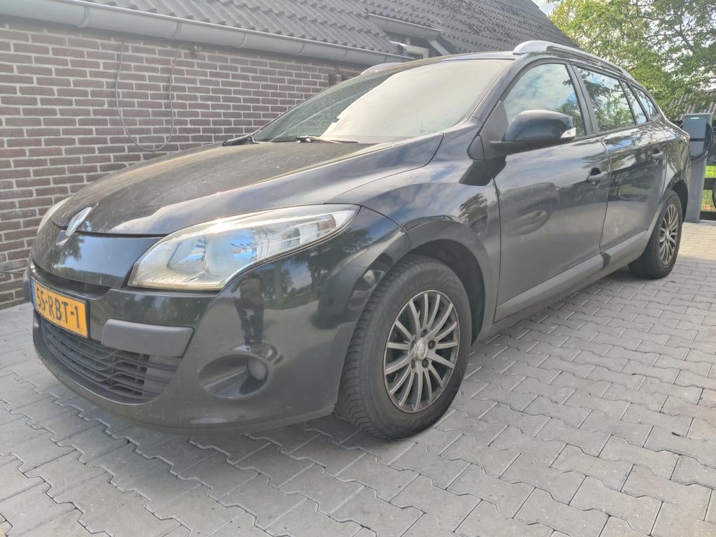 Renault Mégane 1.6 16V 74KW Estate 2011 Zwart, Voorwielaandrijving, 4 cilinders, 100 pk, Zwart