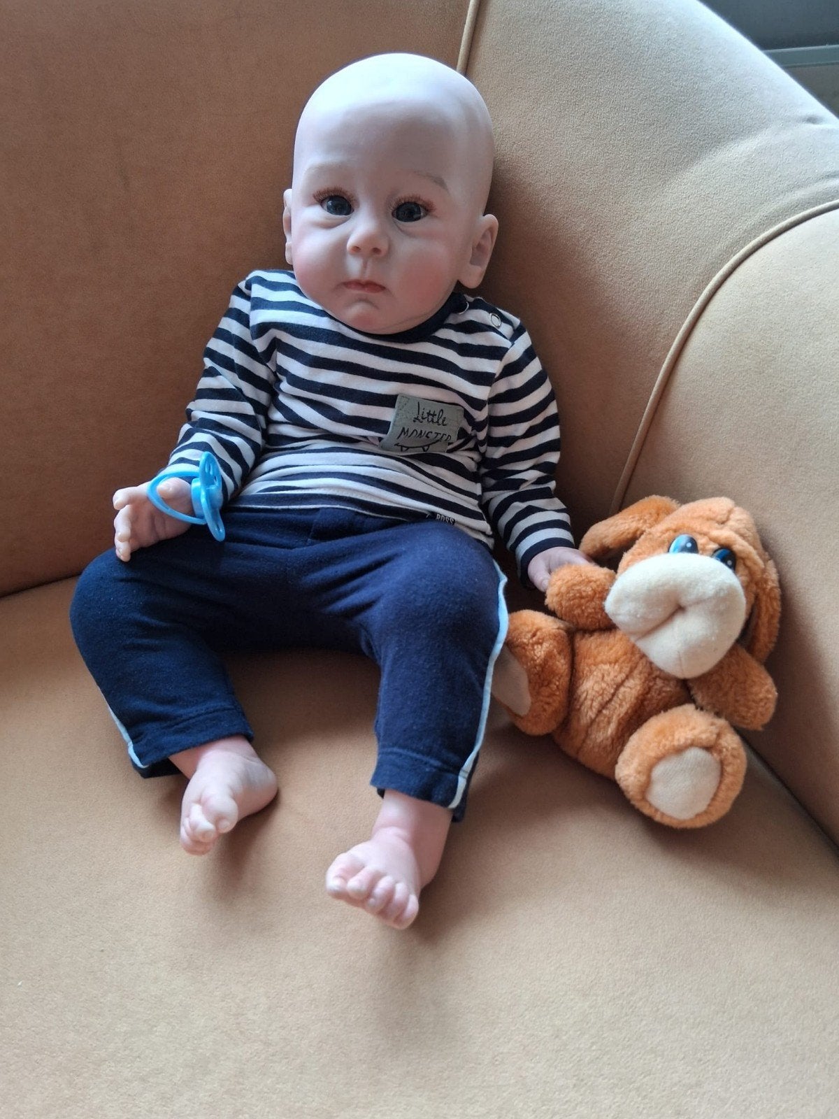 Lief reborn meisje/jongetje Huxley zoekt mama, Verzamelen, Poppen, Verzenden, Nieuw, Pop, Levensecht of Reborn