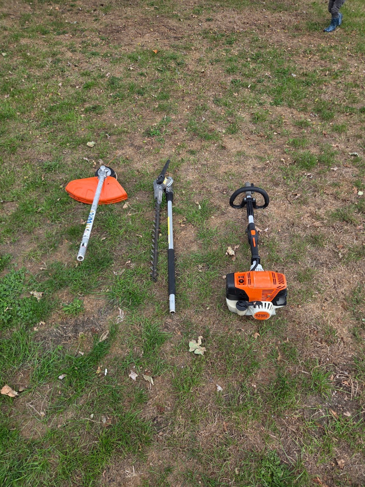 Stihl km 131r combiset, Tuin en Terras, Bosmaaiers, Benzine, Ophalen of Verzenden, Zo goed als nieuw, STIHL