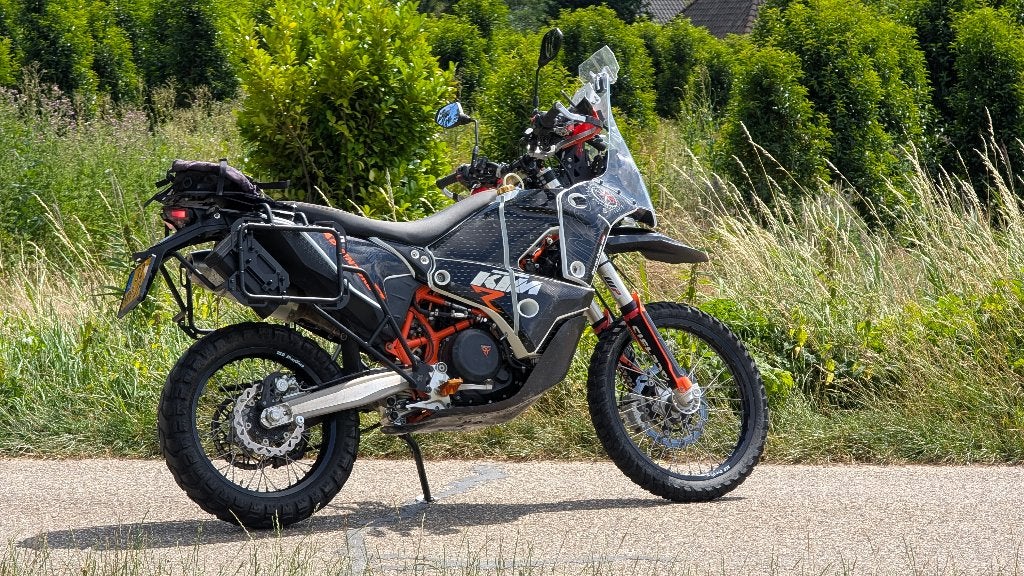2020 KTM 690 Enduro R Aurora Xplorer Rally Kit, Motorrijbewijs A, Gebruikt, Particulier, Handvatverwarming