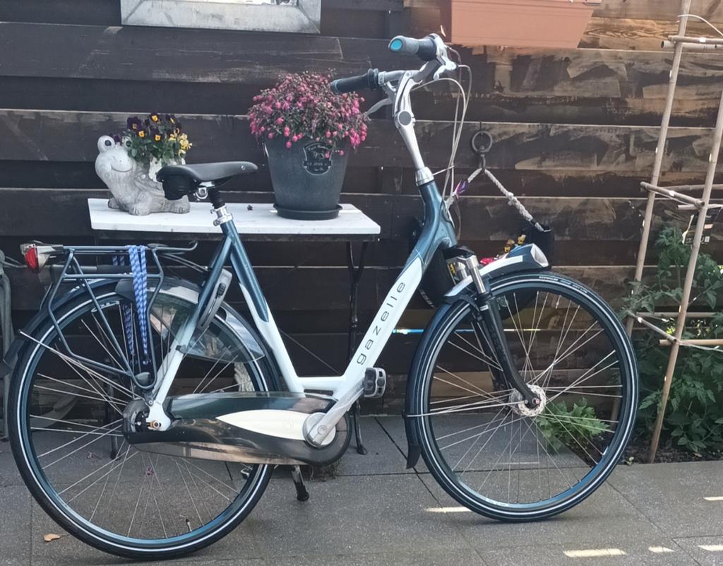 Gazelle Montreux met 8 versnellingen, 55 tot 59 cm, Ophalen, Gebruikt, Gazelle