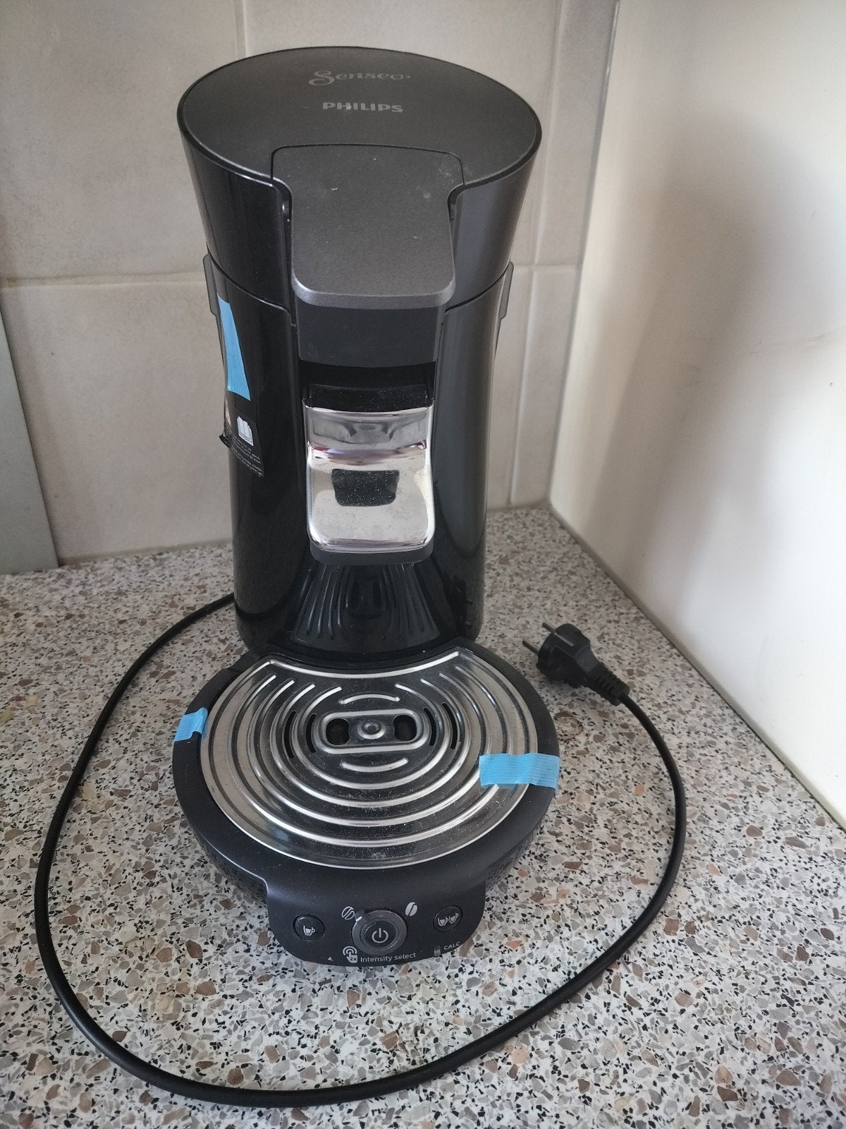 Philips Senseo Original Koffiezetapparaat Zwart, Koffiemachine, Ophalen of Verzenden, Zo goed als nieuw, Koffiepads en cups