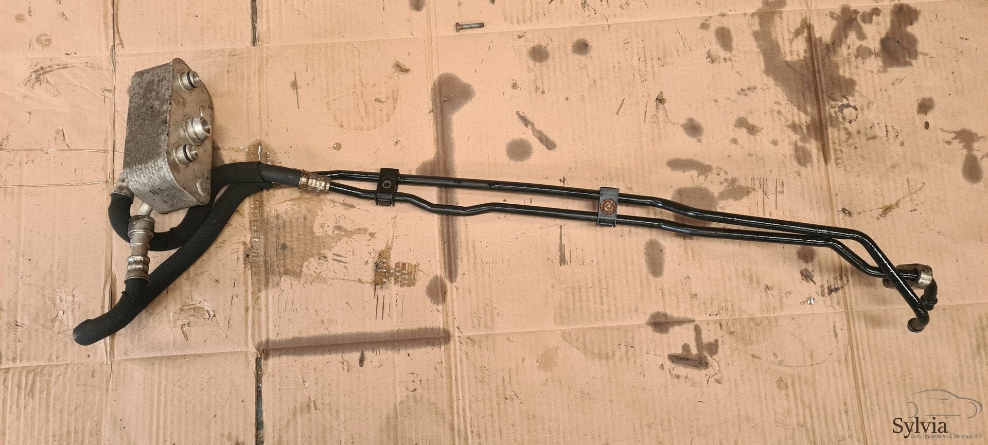 Warmtewisselaar oliekoeler automaatbak met Leiding BMW X3 N5, Gebruikt, -, -, Ophalen of Verzenden