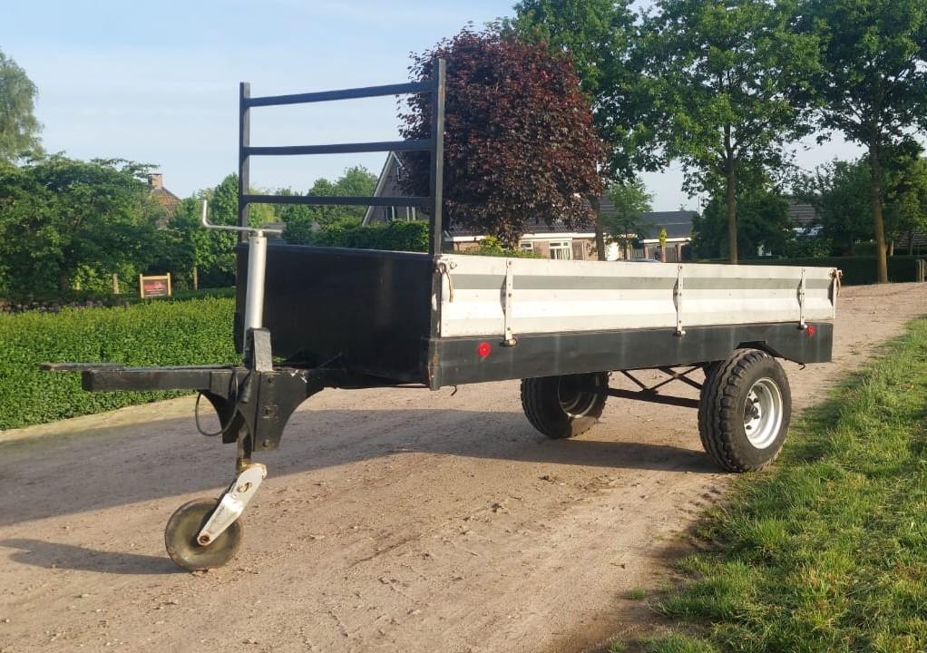 Balenwagen / platte kar / bakkenwagen, Ophalen, Transport