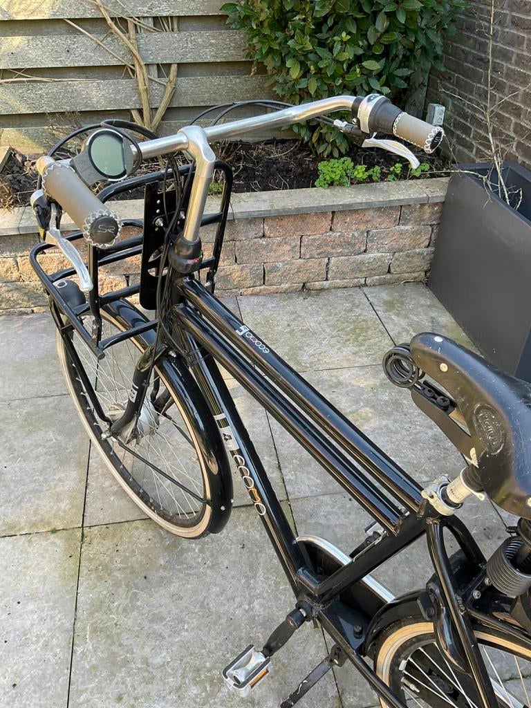 Cortina electrische herenfiets, Gebruikt, Vering, 61 cm of meer, Ophalen of Verzenden