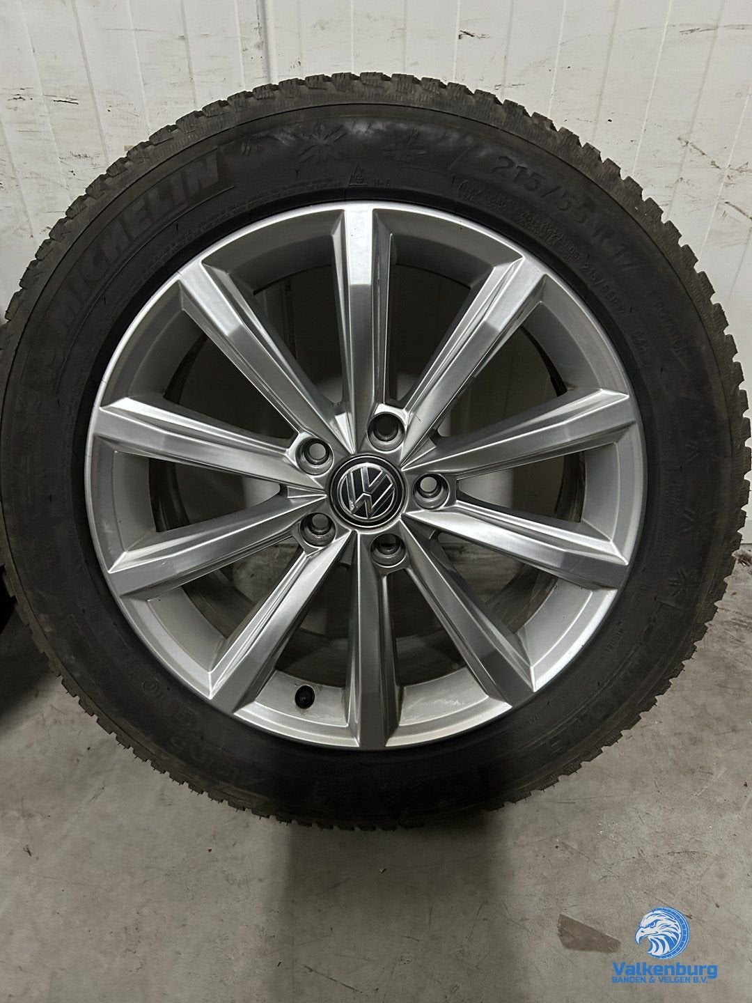 7mm! Originele VW Passat B8 3G London 17 inch velgen 5x112 w, Auto-onderdelen, -, -, Banden en Velgen, 17 inch