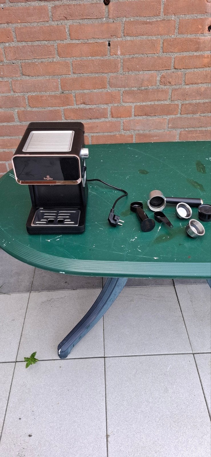 espressoapparaat, Ophalen, Gebruikt