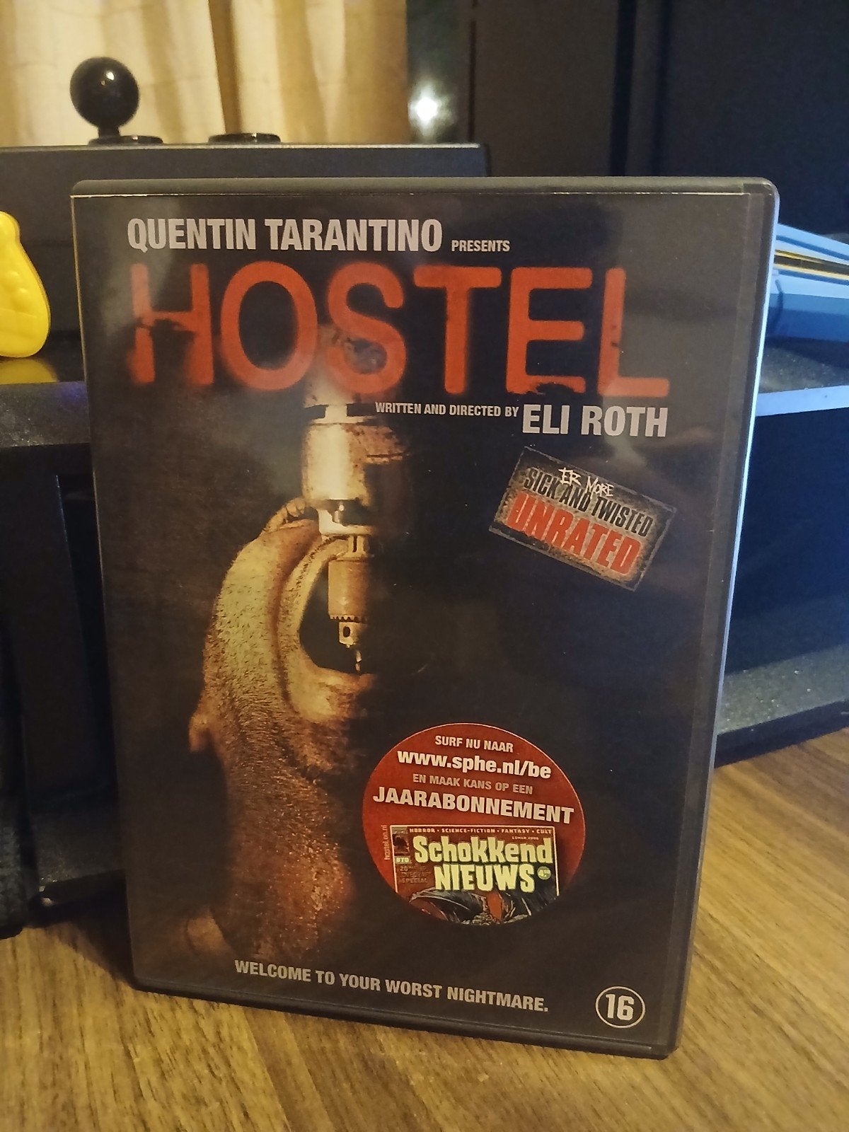 Hostel horror dvd film, Vanaf 16 jaar, Ophalen of Verzenden, Zo goed als nieuw, Overige genres
