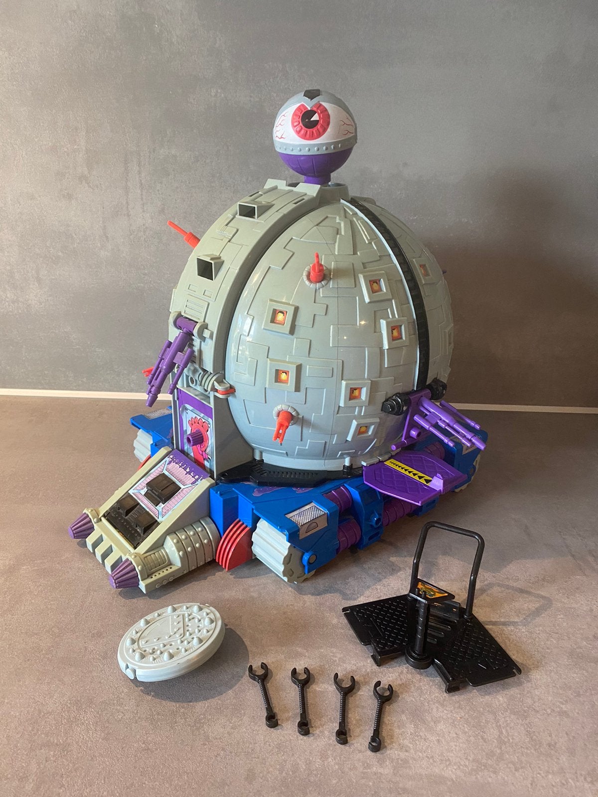 Tmnt Turtles: Technodrome 1990 - playmates toys, Ophalen of Verzenden, Gebruikt