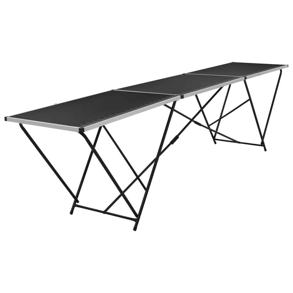 Behangtafels behangtafel inklapbaar behangen 3 m GRTS BZRGD!, Huis en Inrichting, Stoffering | Behang, Verzenden, Zwart, Minder dan 10 m²