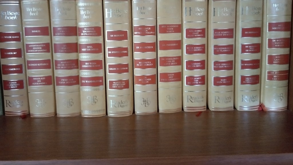 Readers Digest serie "Het Beste Boek", Boeken, Ophalen, Wereld overig, Diverse auteurs, Zo goed als nieuw