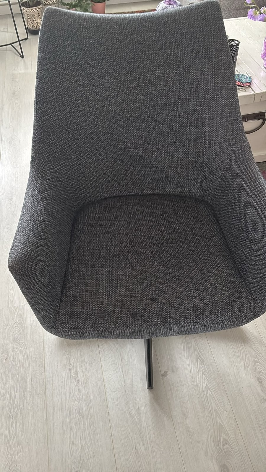 Zen lifestyle draai fautieul boas antraciet, Ophalen, Gebruikt