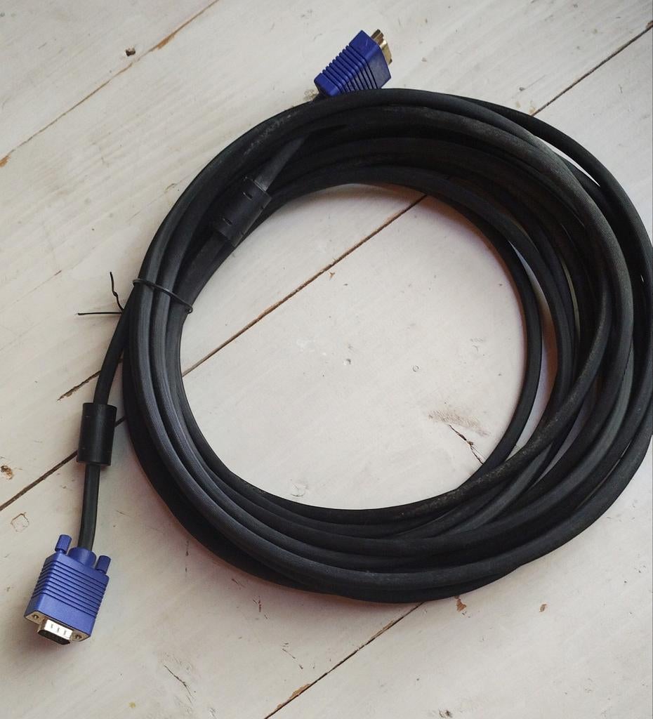 VGA kabel 8 meter, Ophalen of Verzenden, Gebruikt, 5 tot 10 meter, Overige kabels