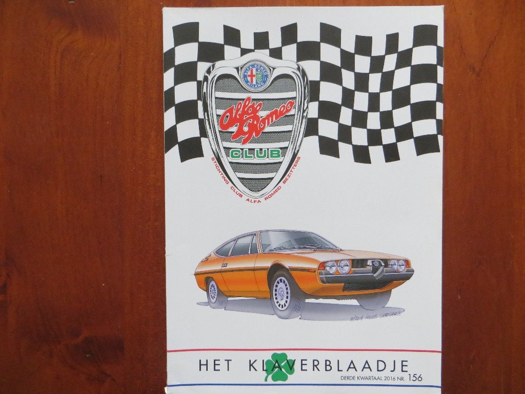 Alfa Romeo Het Klaverblaadje nr 156: Coverstory Concept Cars, Ophalen of Verzenden, Nieuw, Alfa Romeo