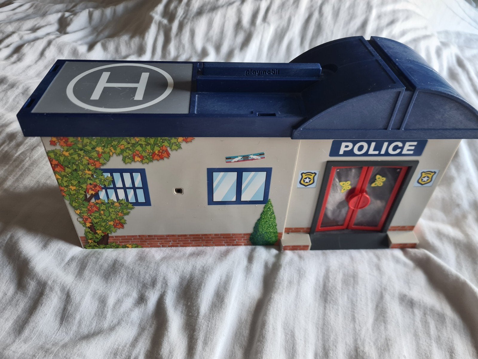 Playmobil meeneem politiebureau, Ophalen, Gebruikt, City action, Gebouw
