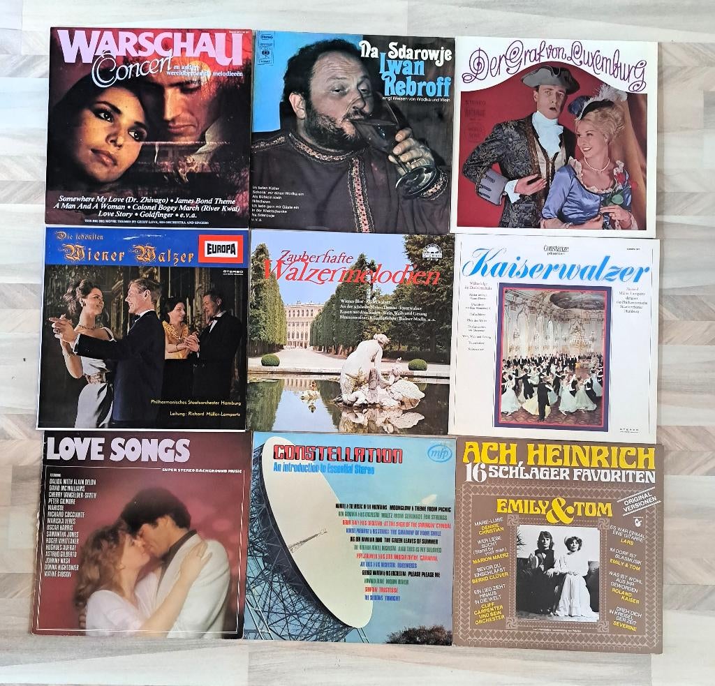 Gratis 10 LP's uitzoeken nog 6 foto's keuze uit plm 50 stuks, Ophalen, Zo goed als nieuw, Overige formaten