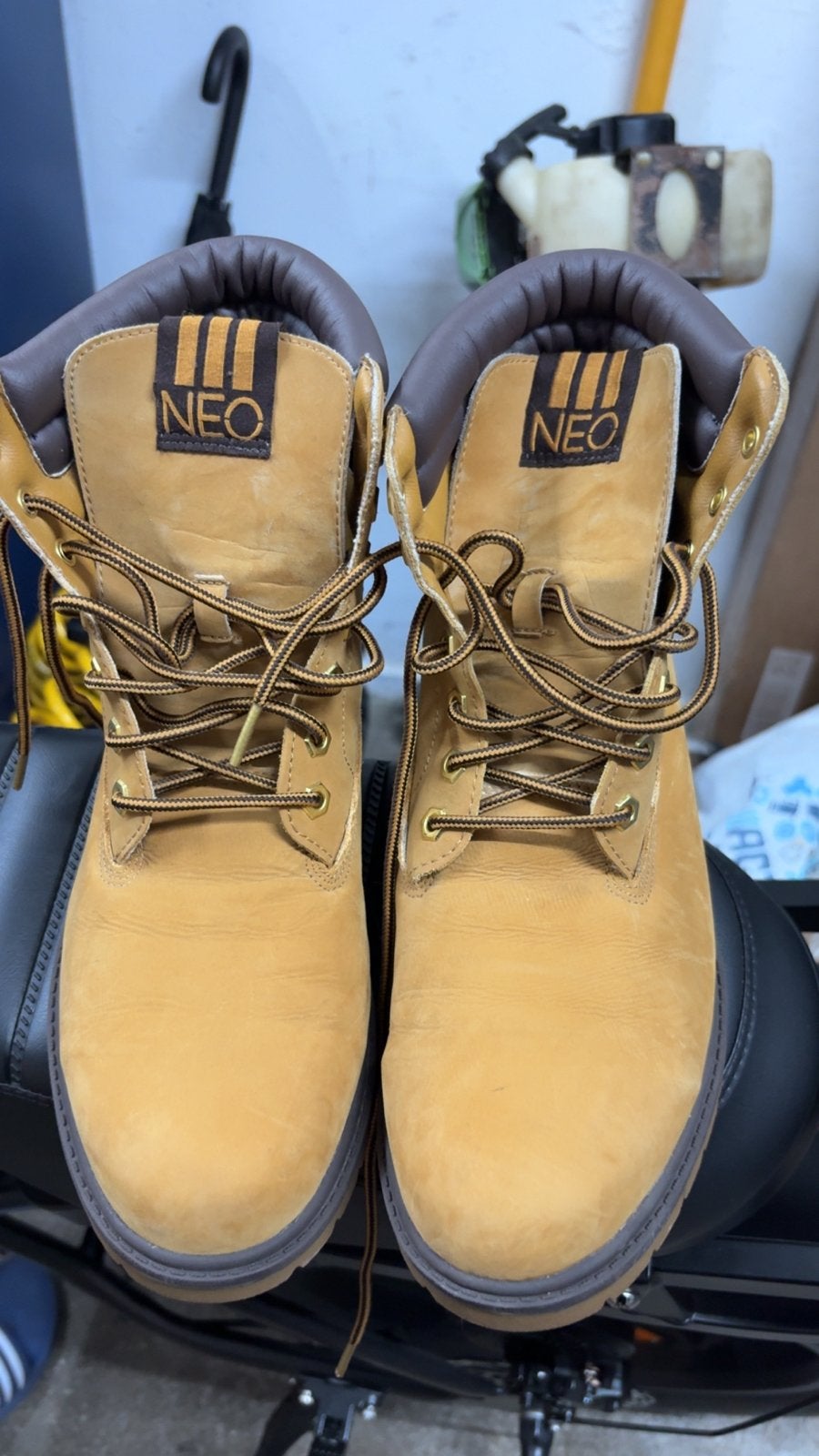 Heren Adidas NEO Boots - Maat 42, Ophalen of Verzenden, Gedragen, Bruin, Boots