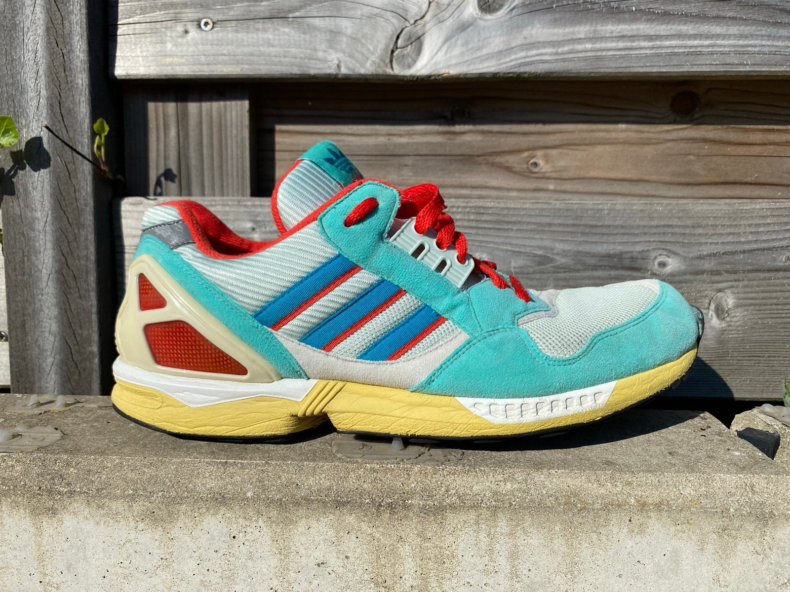 Adidas ZX 9000 Sneakers - Maat 43 1/3, Overige kleuren, Ophalen of Verzenden, Sneakers of Gympen, Gedragen