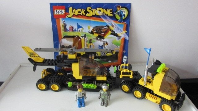 Lego Jack Stone 4607  Copter transport, Overige thema's, Lego, Inclusief instructies, Ophalen of Verzenden
