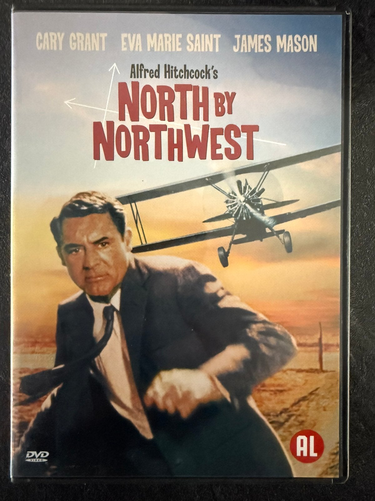 North By Northwest dvd, Cd's en Dvd's, Dvd's | Klassiekers, Alle leeftijden, Nederlands, Ophalen of Verzenden, 1940 tot 1960