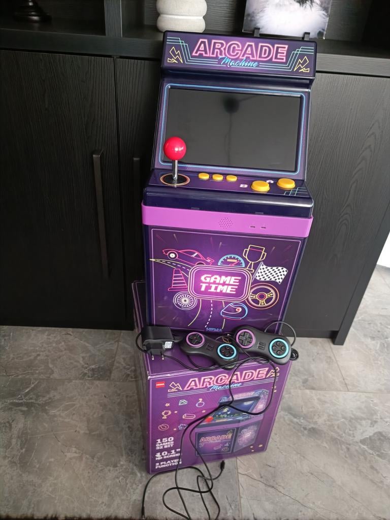 HEMA Arcadespel XL 150 games inclusief 2 controllers, Spelcomputers en Games, Ophalen