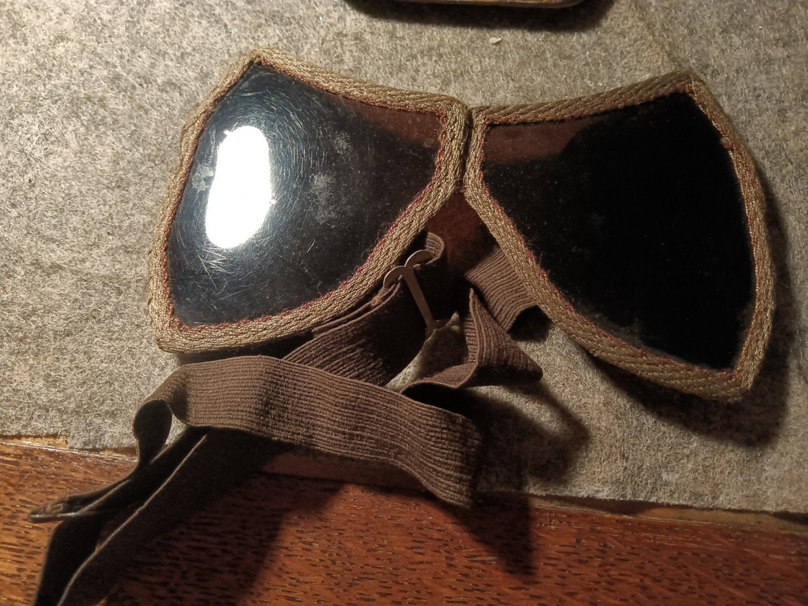 Wehrmacht kradmelder bril met hoesje, Ophalen of Verzenden, Duitsland