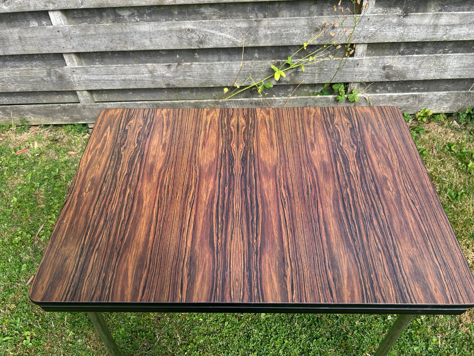 Formica uitschuifbare tafel, Ophalen, 100 tot 150 cm, 50 tot 100 cm, Zo goed als nieuw