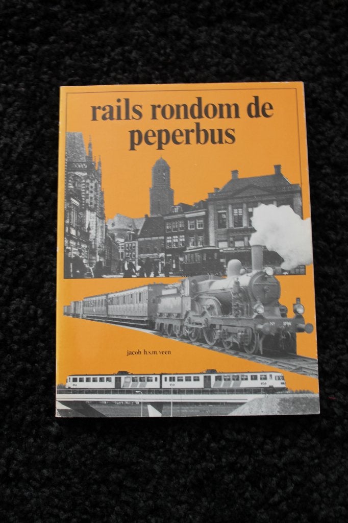 rails rondom de peperbus, Ophalen of Verzenden, Gebruikt, Trein, Boek of Tijdschrift