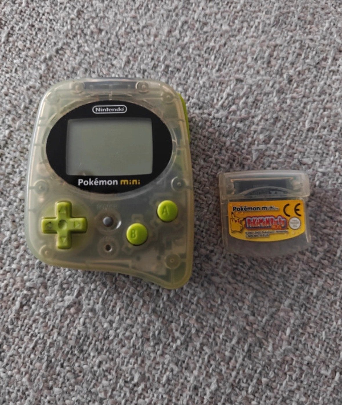 Pokémon Mini Console met Pokémon Mini Game, Nintendo, Nintendo, Ophalen of Verzenden, Nintendo