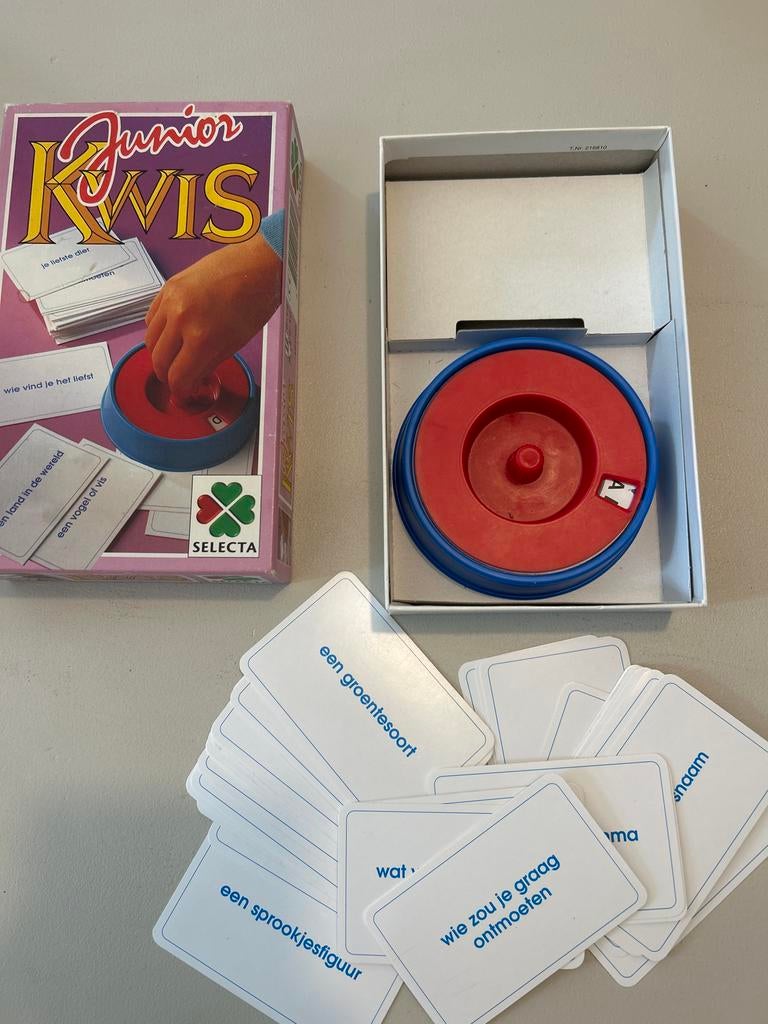 Junior Kwis Gezelschapsspel (pim pam pet), Een of twee spelers, Ophalen, Gebruikt