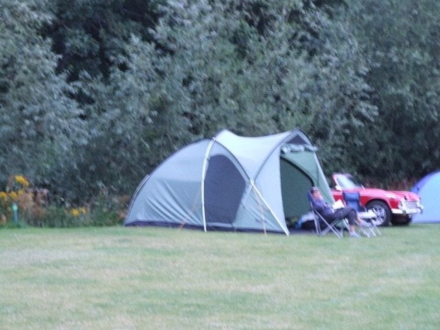 Eureka tent Outside Inn, Caravans en Kamperen, Tenten, Ophalen, Gebruikt, Tot en met 4