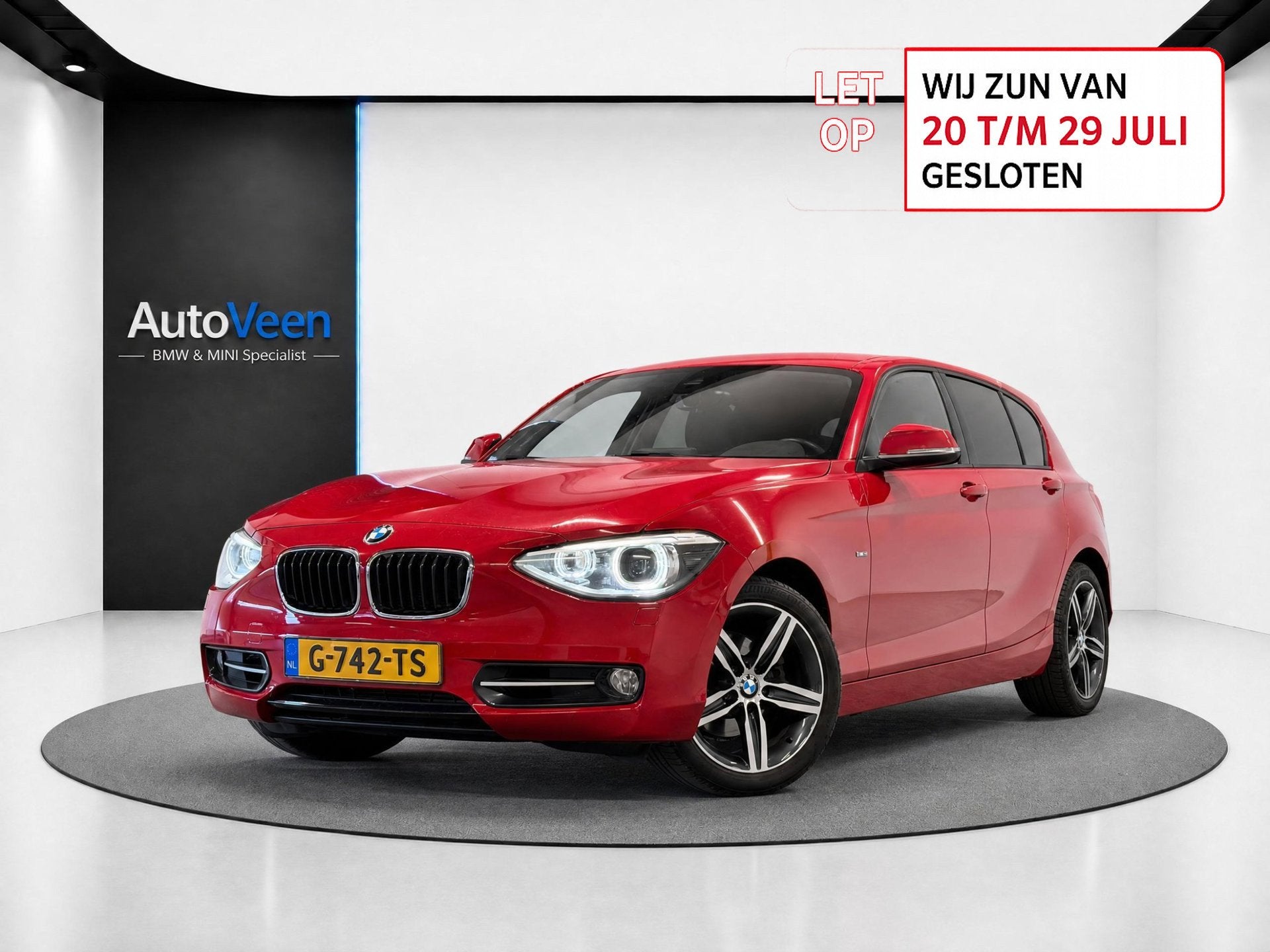 BMW 1-serie 118i Business+ (LED, SPORT LINE, CRUISE, STOELVE, 1-Serie, Euro 5, Achterwielaandrijving, Gebruikt