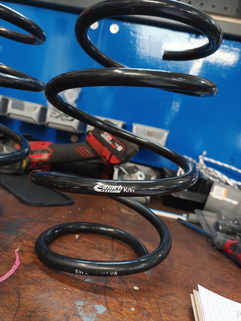 BMW E46 Eibach verlagingset izgs, Auto-onderdelen, Ophanging en Onderstel, Verzenden, Gebruikt, BMW