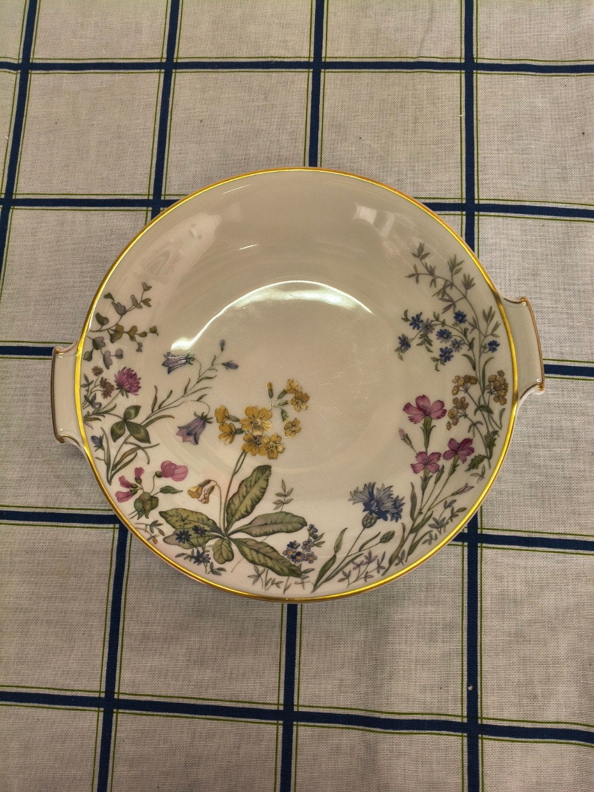 Krautheim Bavaria Ronde Schaal met Bloemmotief, Ophalen of Verzenden