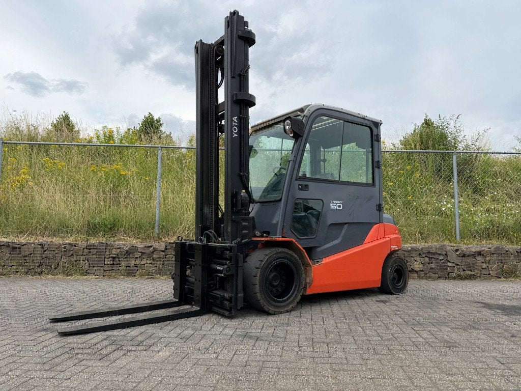 Toyota 8FBMT50 ST Fork positioner (bj 2019), Meer dan 4000 kg, Elektrisch, Heftruck, Toyota